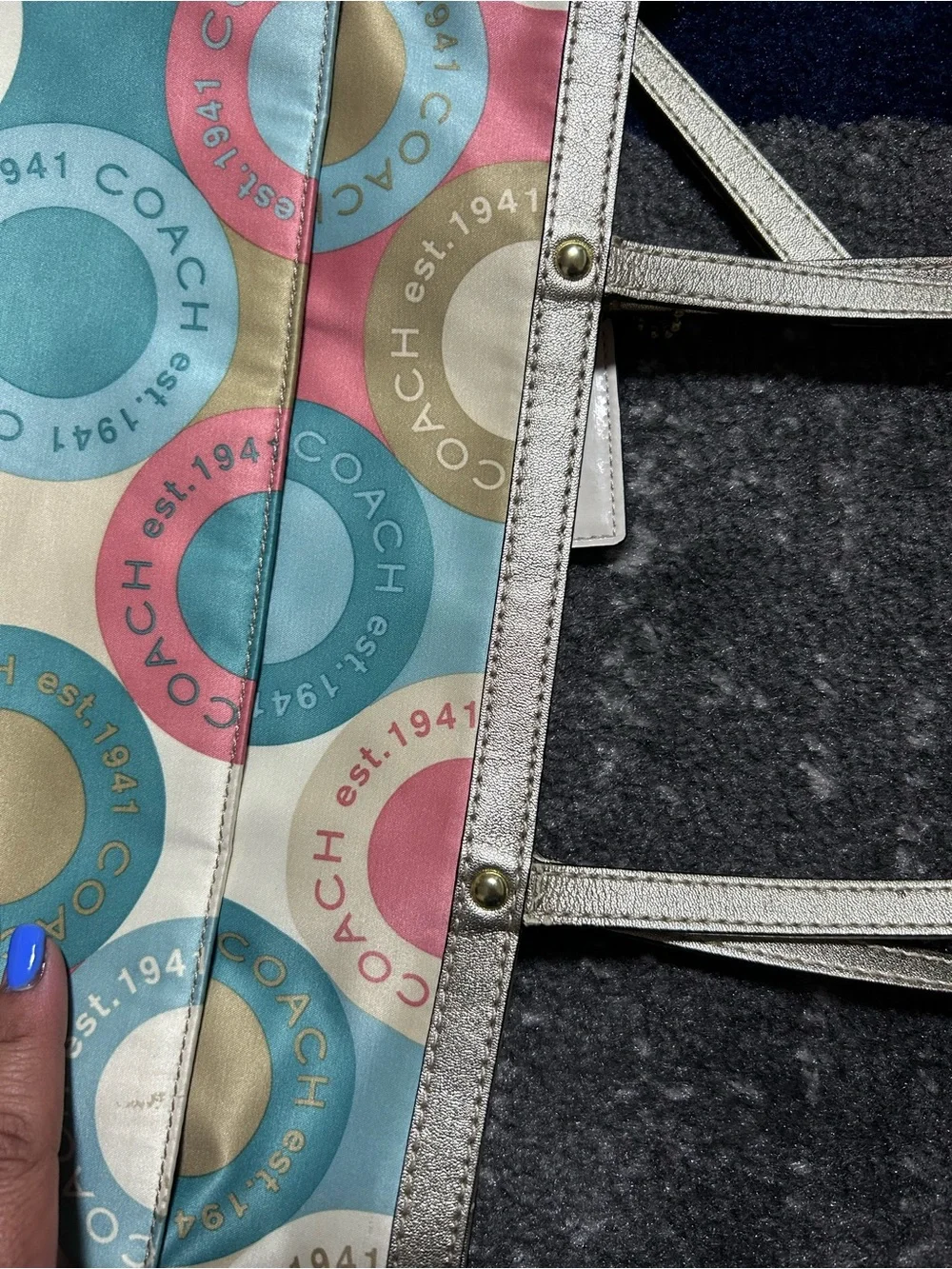 COACH - SoHo sateen tote